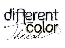 Different Color Thread