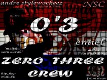 zero three (0'3) crew