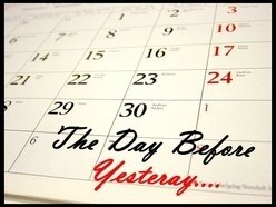the day before