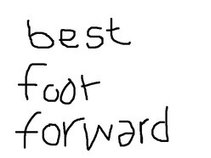 best foot forward