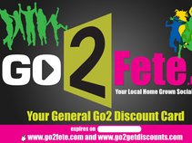 Go2Fete.com " Get Discounts Card"