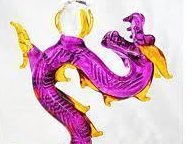 Purple Glass Dragon