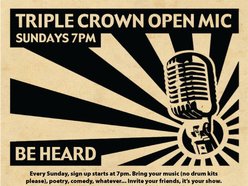 Image for Triple Crown Open Mic