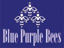 Blue Purple Bees