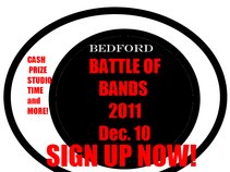 All Ages Bedford Battle of Bands looking for bands!