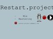 RestarT.Project mix & mastering services