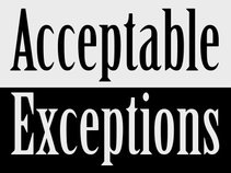 Acceptable Exceptions