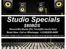 Recording Sessions & Beats[$80Bds]