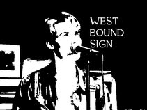 Westbound Sign