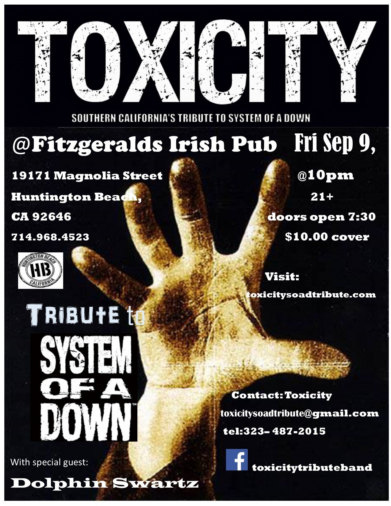 Toxicity - So. Cal's Tribute to System of a Down