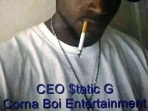 CEO $tatic G of Corna Boi Entertainment