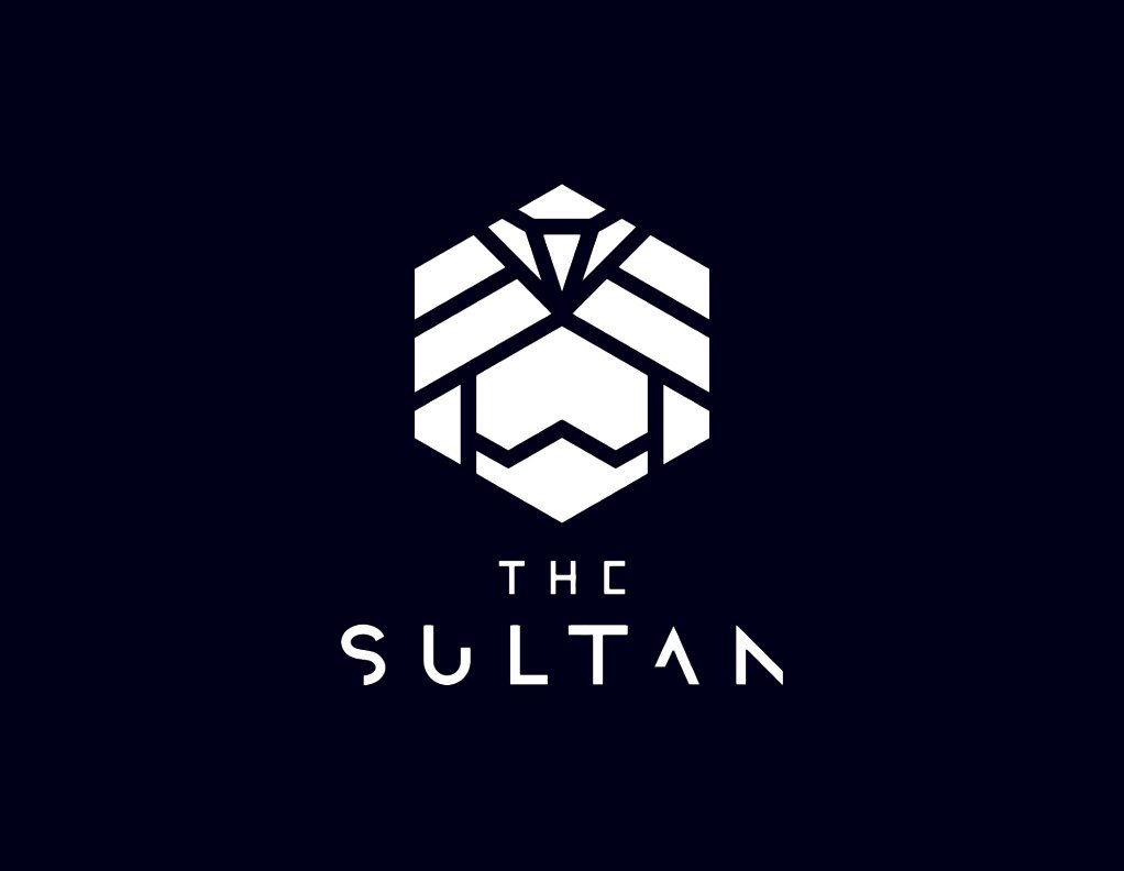 Sultan logo in heavy metal psychedelic style on Craiyon