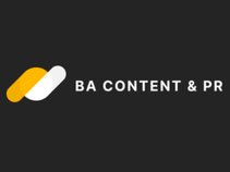 BA Content & PR
