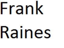 Frank Raines