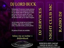 DJ Lord Buck | Lord Buck Entertainment