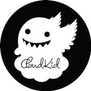 Cloudkid logo round black