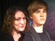 With Justin Bieber at Madame Tussauds