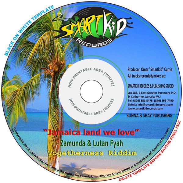 Zamunda Lutan Fyah Jamaica Land We Love By Smartkid Records Reverbnation