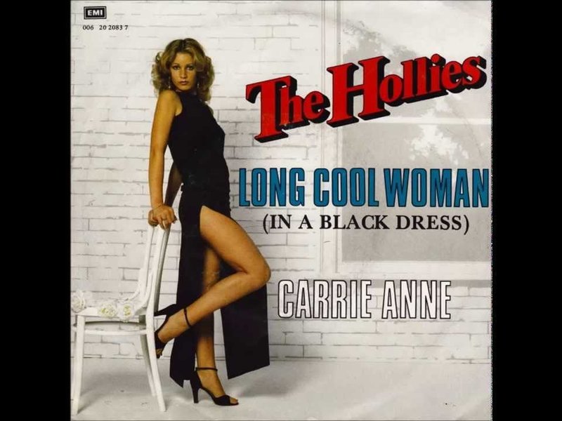 lyrics long cool woman in a black dress the hollies