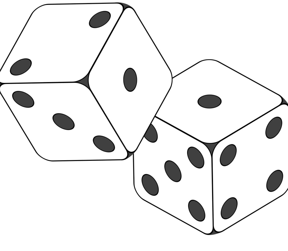 игральный кубик прокатился по столу на рисунке изображен след кубика