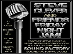 Image for Steve Clever & Friends Friday Night Jam!