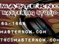 CD Master Now Mastering Studio